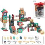 RAYA TOYS Конструктор-пъзел с топче 226 ч (e031)