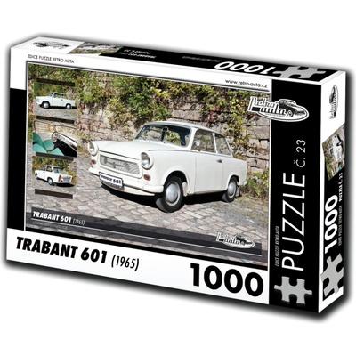 Retro-auta č. 23 Trabant 601 1965 1000 dielov