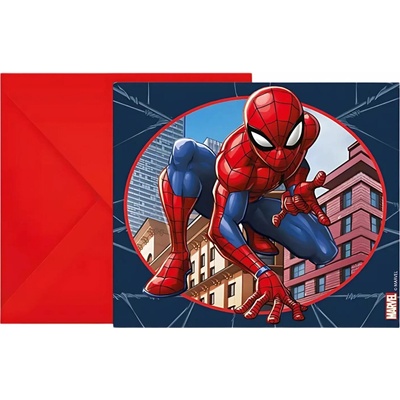 Procos EKO Pozvánky a obálky Spiderman Crime Fighter – Sleviste.cz
