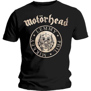 Motörhead Undercover Seal Newsprint Black M Риза (MHEADTEE50MB02)