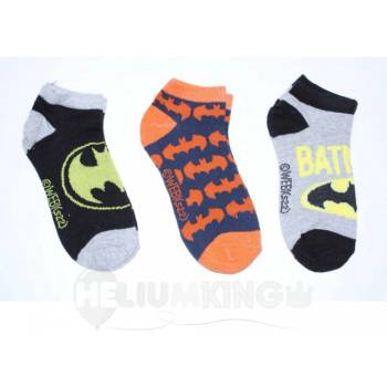 Image 1 of Setino Чорапи до глезена Батман, черни, 3 бр. Размерът на чорапите: 27-30