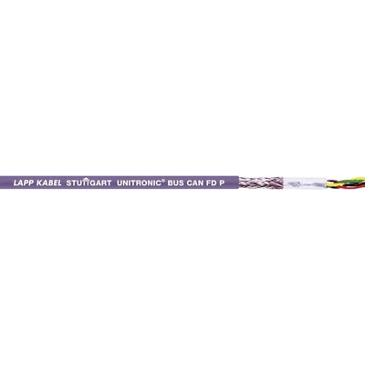 Lapp 2170273/1000 zbernicový kábel UNITRONIC® BUS 2 x 2 x 0.25 mm² fialová 1000 m