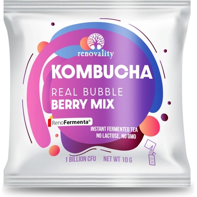 Renovality Kombucha Real Bubble Berry Mix 1 x 10 g – Hledejceny.cz