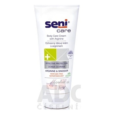 Seni Care Ochranný telový krém s arginínom účinná ochrana 1x200 ml