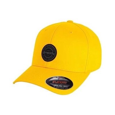 Meatfly Raptor Flexfit Black Round/Gold Žlutá