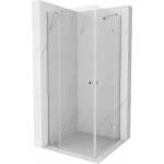Mexen Roma Duo сгъваема душ кабина 120 x 120 см, прозрачна, хром - 854-120-120-02-00 (854-120-120-02-00)