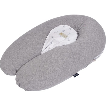 Candide Възглавница за бременни и кърмене 3 в 1 Candide - Multirelax, Зайчета, сива (C-686124)