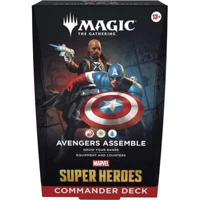Wizards of the Coast Magic the Gathering Marvel Super Heroes Commander Deck Avengers Assemble