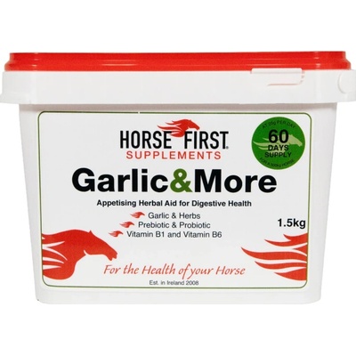 Horse First Česnek s probiotiky vitamíny minerály a stopovými prvky Garlic & more 1,5 kg