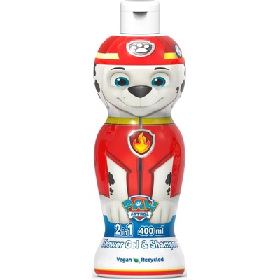 Nickelodeon Paw Patrol Shower Gel & Shampoo душ гел и шампоан 2 в 1 за деца Marshall 400ml