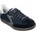 Skechers Дамски маратонки Skechers Duraleather & Suede Overlay Rhinest Low-Top Trainers Womens - Black