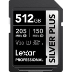 Lexar Silver Plus SDXC 512GB (LSDSIPL512G-BNNNG)