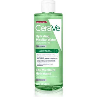CeraVe Micellar Water Hydrating почистваща мицеларна вода за нормална към суха кожа 400ml