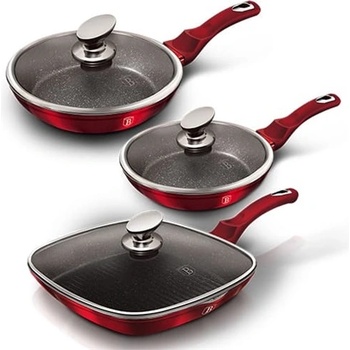 Berlinger Haus Burgundy Metallic Line 6 pcs (BH/6189)