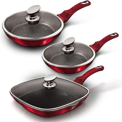 Berlinger Haus Burgundy Metallic Line 6 pcs (BH/6189)