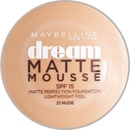 Maybelline Dream Matte Mousse zmatňujúci make-up 21 Nude 18 ml