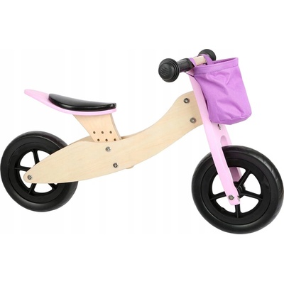 SMALL FOOT Trike 2v1 ružová