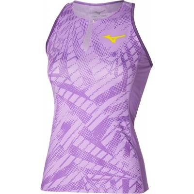 Mizuno Mugen Printed Tank Crocus Petal
