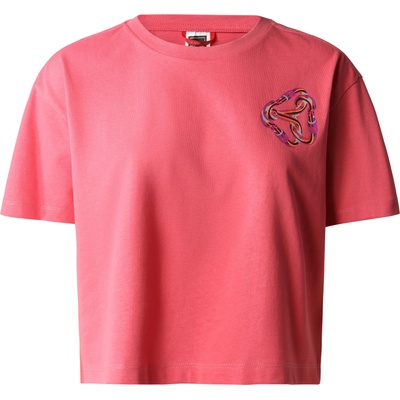 The North Face Дамска тениска w graphic t-shirt cosmo pink - s (nf0a823zn0t)