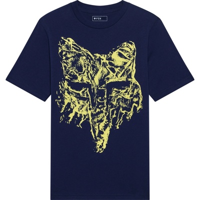 Fox Image Print HD SS navy