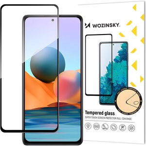 Wozinsky защитно закалено стъкло за Xiaomi Redmi Note 10 Pro/12T/12T Pro/11T/11T Pro - Черен KP9798