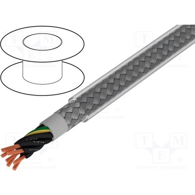 Alpha Wire 470077CY CL033 Pro-Met 7G0,75mm² PVC průhledná 300V,500V 100 m