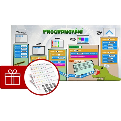 DISK Art Akustický obraz - Programování (120 x 60 x 8)