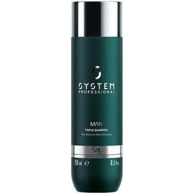 System Man Triple Shampoo 250 ml