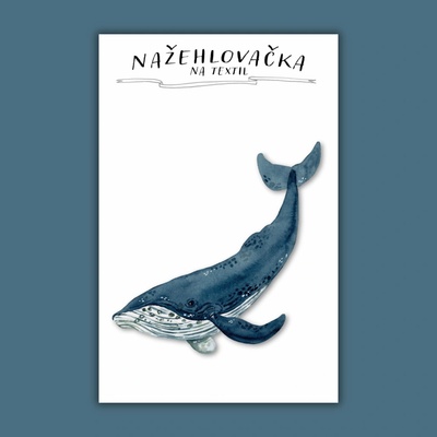 ePiPí Nažehlovačka Velryba