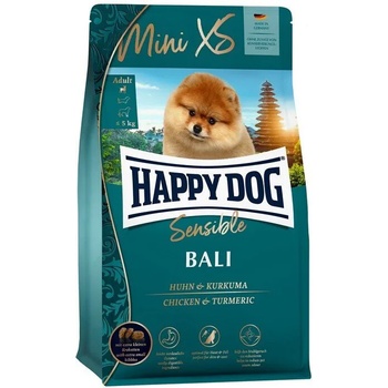 Happy Dog Mini XS Bali - Oптимално за кожа и козина, намалява миризмата от изпражненията 1.3kg