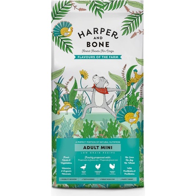 Harper and Bone Dog Adult Mini 2 x 10 kg