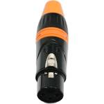 Fos technologies ltd Конектор женски канон 3 пина fc-xlr3-f