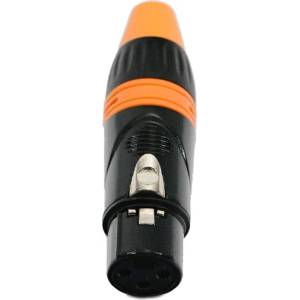 Fos technologies ltd Конектор женски канон 3 пина fc-xlr3-f