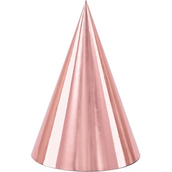 Image 1 of PartyDeco Парти шапки - холографични златно-розови