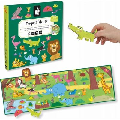 Janod Magnetistories Africké zvieratká – Sleviste.cz