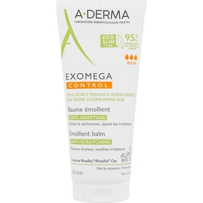 A-Derma Exomega Control Rich Emollient Balm tělový balzám 200 ml