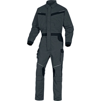 Delta Plus Delta mcco2 / Мъжки работен гащеризон - сив/черен s (mcco2gnpt)