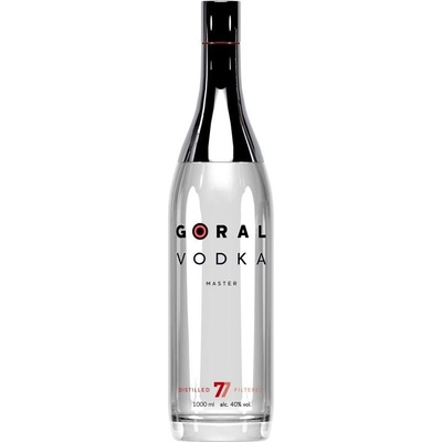 GAS Familia Goral Master Vodka 40% 1 l (holá láhev)