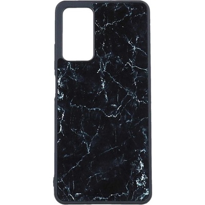 Pouzdro TopQ Marble Xiaomi Redmi Note 11S pevný Smoky Black