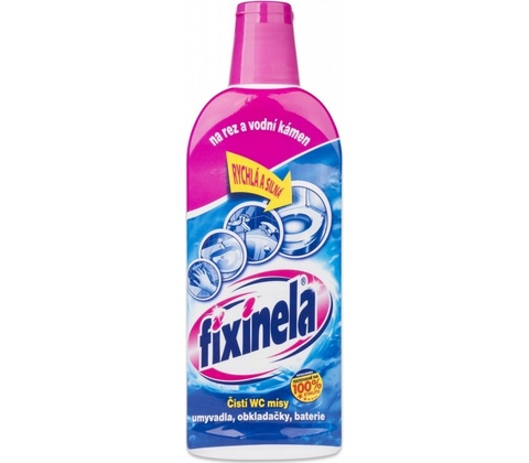 Fixinela tekutý čistič na rez a vodní kámen 500 ml