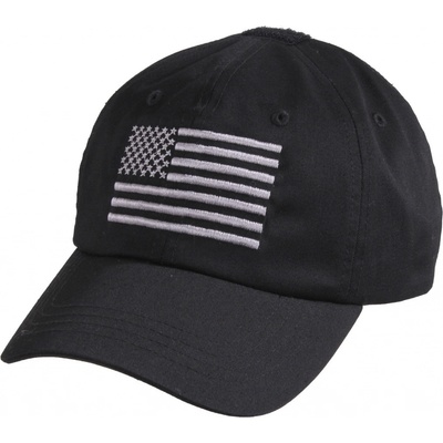 ROTHCO TACTICAL OPERATOR s vlajkou USA černá