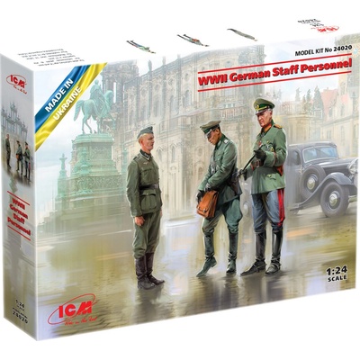 ICM WWII German Staff Personnel 1:24