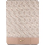 GUESS калъф iPad Pro 12.9" розов 4G райе Allover (GUFCP12PS4SGP)