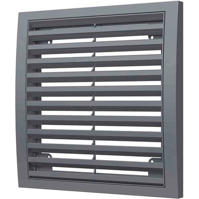 MIKAWI štvorcová ASA 200 x 200 mm sivá 59-1553