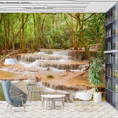 Art Gift Decor Фототапет водопад в гората