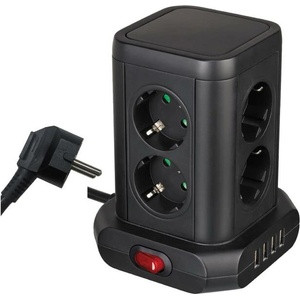 KONEKTO 8 Plug 4 USB Switch KN41091