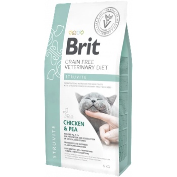 Brit veterinary Brit GF Ветеринарни диети за котки Struvite 2кг