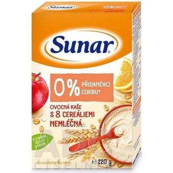 SUNAR ovocná s 8 cereáliemi 220 g