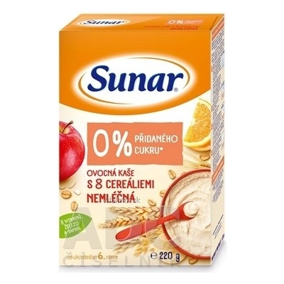 SUNAR ovocná s 8 cereáliemi 220 g – Sleviste.cz