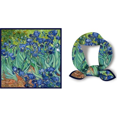 Bavlissimo šátek cm--Van Gogh maluje obrazy Kosatec